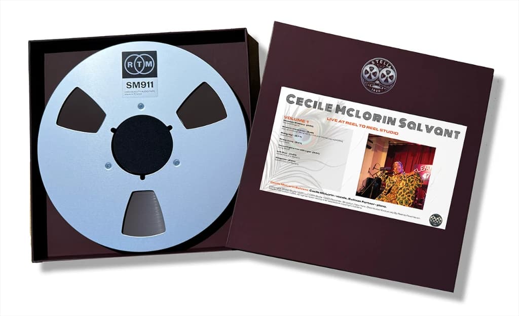 Open Box view of Cécile McLorin Salvant Tape Reel
