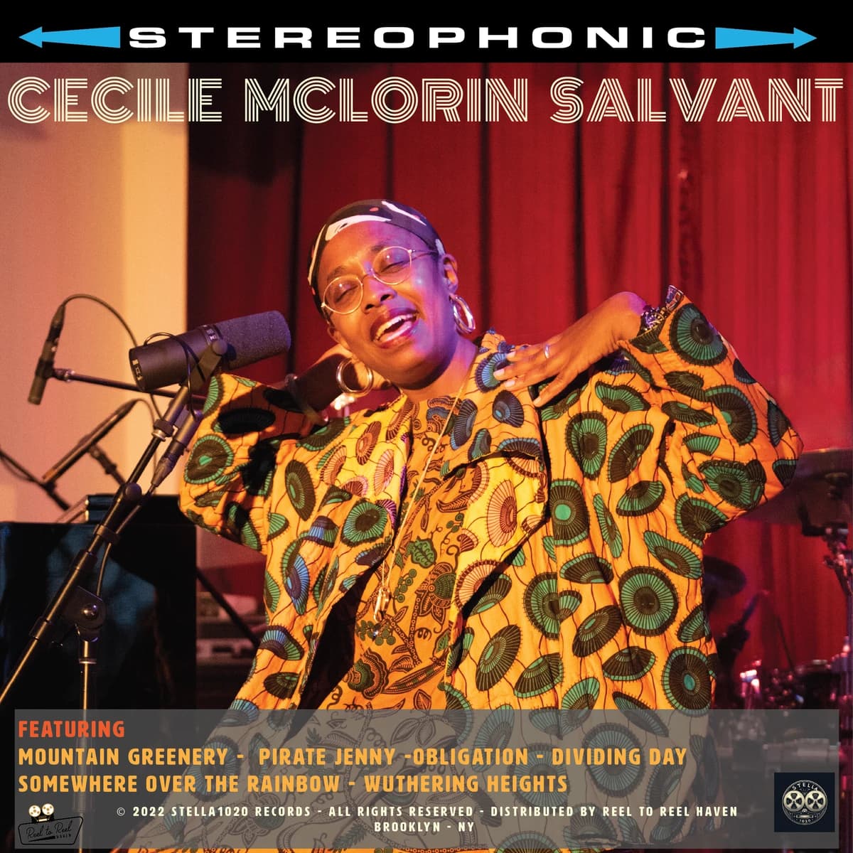 Cécile McLorin Salvant Live at Reel to Reel Studio Album Cover